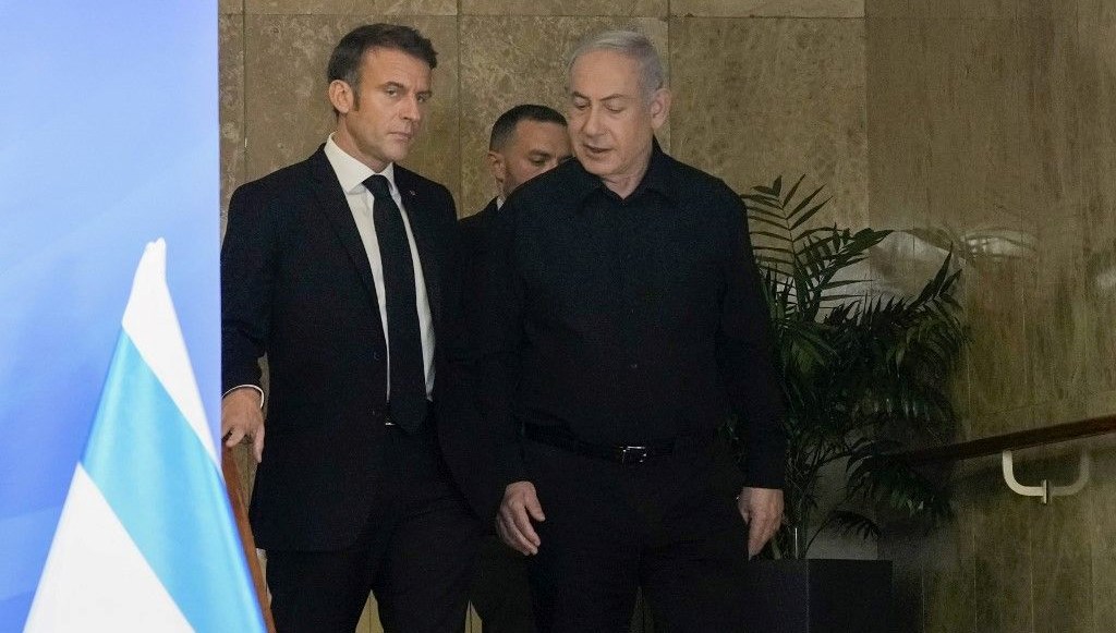 macron israil hukumetine seslendi israilin imajini yerle bir ettiniz vLubDLTG