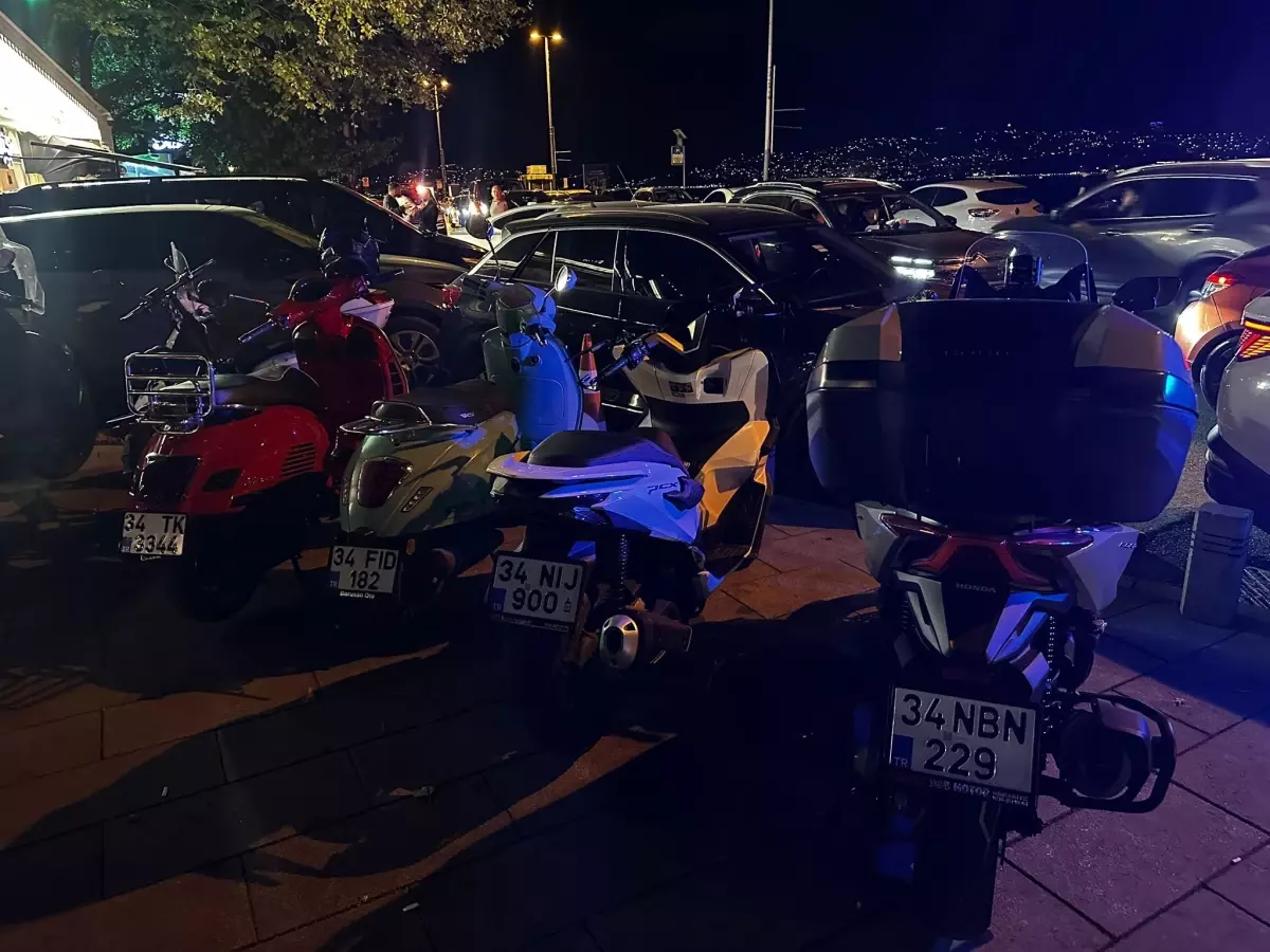 sariyerde sahil denetimi 22 motosiklete cezai islem t2xBhpFw